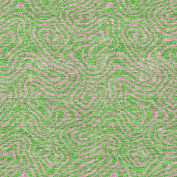 Homeroots 3' Beige And Brown Abstract Washable Area Rug For Indoor And Outdoor Spaces - Durable & Stylish 9' X 12' Polyester 599818