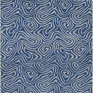 Homeroots 3' Beige And Brown Abstract Washable Area Rug For Indoor And Outdoor Spaces - Durable & Stylish 10' X 14' Polyester 599825