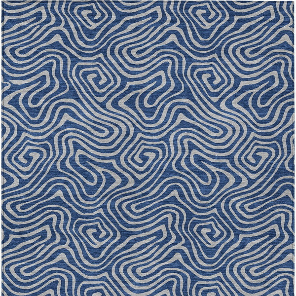 Homeroots 3' Beige And Brown Abstract Washable Area Rug For Indoor And Outdoor Spaces - Durable & Stylish 10' X 14' Polyester 599825