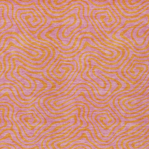 Homeroots 3' Beige And Brown Abstract Washable Area Rug For Indoor And Outdoor Spaces - Durable & Stylish 5' X 8' Polyester 599827