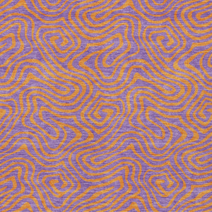 Homeroots 3' Beige And Brown Abstract Washable Area Rug For Indoor And Outdoor Spaces - Durable & Stylish 8' X 10' Polyester 599835