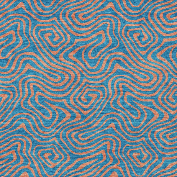 Homeroots 3' Beige And Brown Abstract Washable Area Rug For Indoor And Outdoor Spaces - Durable & Stylish 9' X 12' Polyester 599842