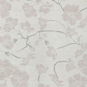 Homeroots 3' Stylish Floral Artichoke Green And Ivory Washable Area Rug For Indoor And Outdoor Spaces 9' X 12' Polyester 599896