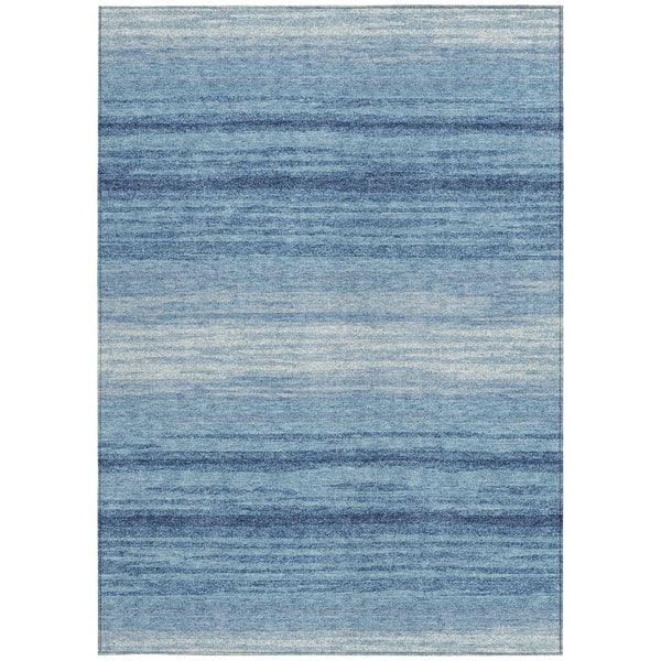 Homeroots 3' Brown And Beige Abstract Washable Area Rug For Indoor And Outdoor Use – Durable And Stylish 5' X 8' Polyester 599941