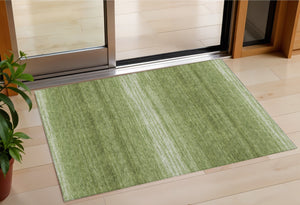 Homeroots 3' Brown And Beige Abstract Washable Area Rug For Indoor And Outdoor Use – Durable And Stylish 3' X 5' Polyester 599952