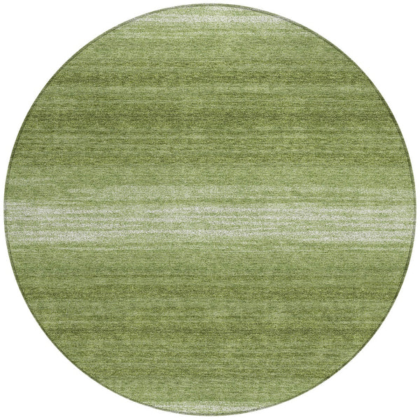 Homeroots 3' Brown And Beige Abstract Washable Area Rug For Indoor And Outdoor Use – Durable And Stylish 8' Round Polyester 599954