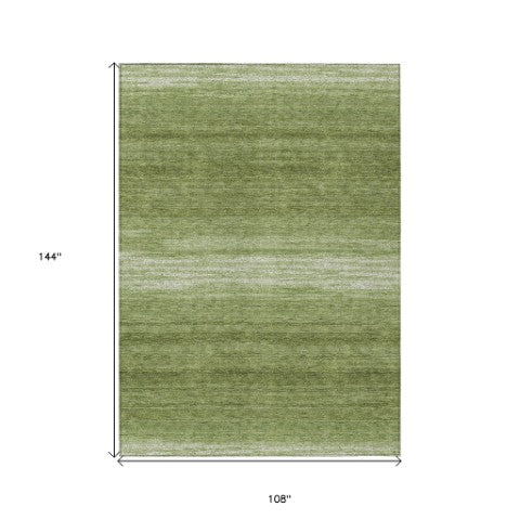 Homeroots 3' Brown And Beige Abstract Washable Area Rug For Indoor And Outdoor Use – Durable And Stylish 9' X 12' Polyester 599956