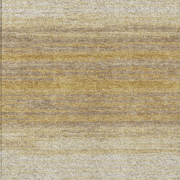 Homeroots 3' Brown And Beige Abstract Washable Area Rug For Indoor And Outdoor Use – Durable And Stylish 5' X 8' Polyester 599959