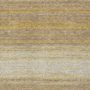 Homeroots 3' Brown And Beige Abstract Washable Area Rug For Indoor And Outdoor Use – Durable And Stylish 9' X 12' Polyester 599962