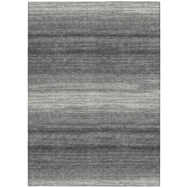 Homeroots 3' Brown And Beige Abstract Washable Area Rug For Indoor And Outdoor Use – Durable And Stylish 3' X 5' Polyester 599964