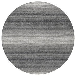 Homeroots 3' Brown And Beige Abstract Washable Area Rug For Indoor And Outdoor Use – Durable And Stylish 8' Round Polyester 599966