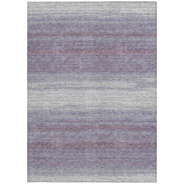 Homeroots 3' Brown And Beige Abstract Washable Area Rug For Indoor And Outdoor Use – Durable And Stylish 5' X 8' Polyester 599983