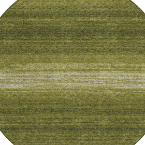 Homeroots 3' Brown And Beige Abstract Washable Area Rug For Indoor And Outdoor Use – Durable And Stylish 8' Round Polyester 599990