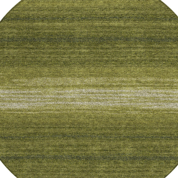 Homeroots 3' Brown And Beige Abstract Washable Area Rug For Indoor And Outdoor Use – Durable And Stylish 8' Round Polyester 599990