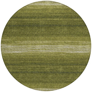 Homeroots 3' Brown And Beige Abstract Washable Area Rug For Indoor And Outdoor Use – Durable And Stylish 8' Round Polyester 599990