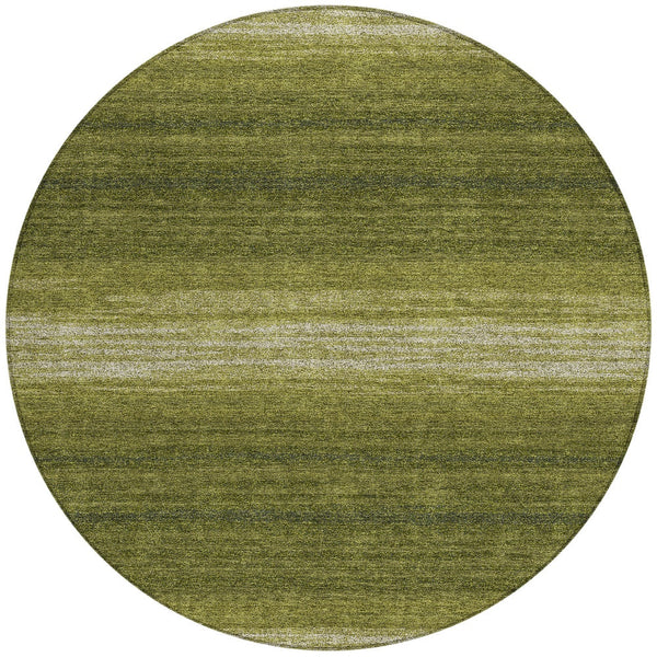 Homeroots 3' Brown And Beige Abstract Washable Area Rug For Indoor And Outdoor Use – Durable And Stylish 8' Round Polyester 599990
