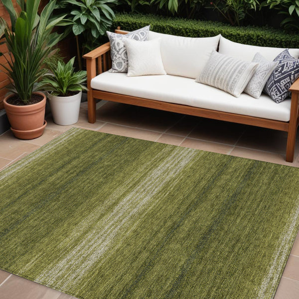 Homeroots 3' Brown And Beige Abstract Washable Area Rug For Indoor And Outdoor Use – Durable And Stylish 10' X 14' Polyester 599993