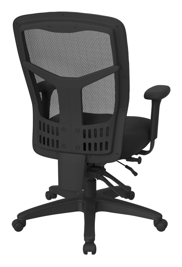 OSP Home Furnishings Progrid® High Back Ergonomic Mesh Office Chair with Lumbar Support and Pneumatic Controls 92892-231