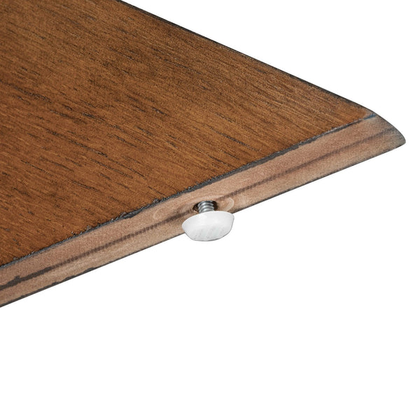 English Elm Christopher Knight Home® - Round MDF Dining Table Cherry – Modern Farmhouse Round Kitchen Table Seats 5, Easy Assembly, 300lb Capacity, Space-Saving Elegance N779P266070C