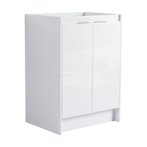 English Elm 24" Freestanding Bathroom Vanity With Premium Resin Sink - Modern Design & Ample Storage Solutions W999P312102