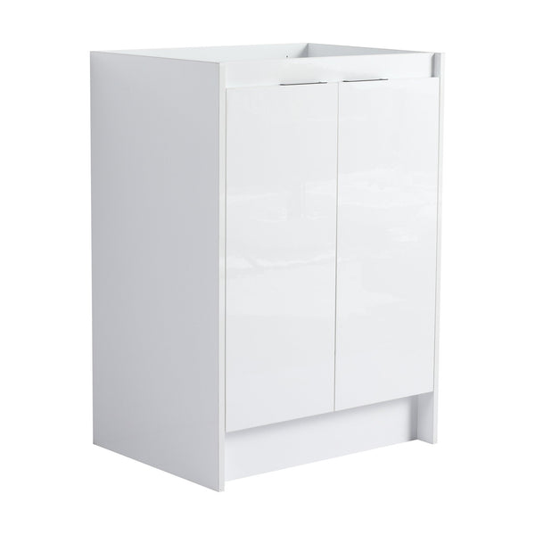English Elm 24" Freestanding Bathroom Vanity With Premium Resin Sink - Modern Design & Ample Storage Solutions W999P312102
