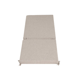 English Elm Christopher Knight Home® - Noah Outdoor Chaise Lounge Cushion - Stylish Beige, Weather-Resistant, Comfortable & Easy Care N775P291468B