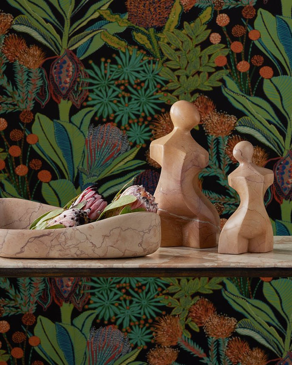 Currey & Company Giada Rosa Large Bust Sculpture - Exquisite Cappuccino Marble With Stunning Veining For Home Decor Natural Rosa Cappuccino 1200-1039-currey-company