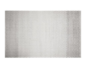 Sunpan Ingrid Hand-Knotted Rug - Sustainable, Unique Ombre Design with Fringe for Indoor and Outdoor Spaces 5' X 8'