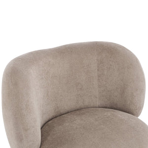 English Elm Christopher Knight Home® - Cozy Wingback Armchair with Plush Bouclé Upholstery, Solid Wood Legs, Ergonomic Support, Timeless Style Light Brown 33.5 L x 25.5 W x 21.5 H N776P298155W