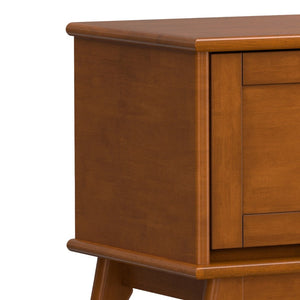 English Elm Draper Solid Wood Flip Top Storage Bench with Tapered Legs for Entryway or Bedroom B136P478331