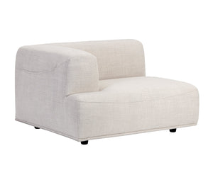 Sunpan Darren Modular Sectional - Creative and Stylish Seating Solution for Modern Living Spaces Today! Left Armchair - 42.5W x 38D x 26H