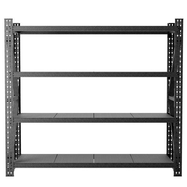 English Elm Heavy Gauge Steel Industrial Shelving Unit 6000 Lb Capacity Warehouse Garage Rack T2398S00004