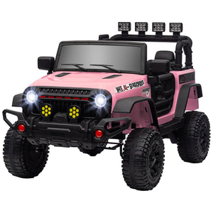 English Elm Aosom Kids Pedal Go Kart Outdoor Ride on Toy with Adjustable Seat and Handbrake Pink W2225P249866