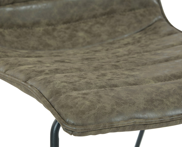 OSP Home Furnishings Halo Stacking Chair  - Set of 2 Olive