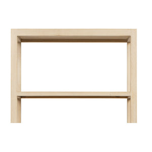 English Elm Ellis Reclaimed Pine Five Shelf Tall Bookcase with Cerused Finish for Living Spaces B2719P485506