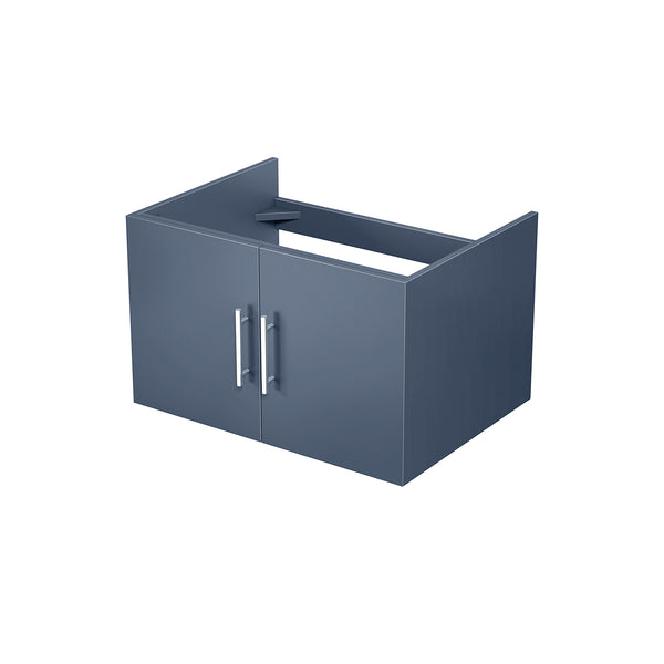 English Elm Dark Grey 30-in Bath Vanity Cabinet with Soft-Close Drawer, Fully Assembled, Solid Wood Frame, Spacious Storage B2731P258465