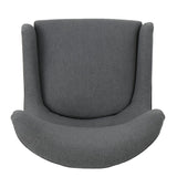 Christopher Knight Home® - Noble House - Quentin Charcoal Fabric Sofa Chair