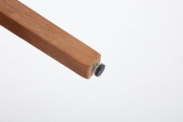 English Elm 064-Set Linen Fabric Modern Armless Dining Chairs with Curved Back & Solid Light Brown Legs for Stylish Comfort Ivory W527P292120