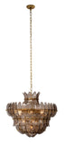 Jamie Young Co. Arcade 10-light Blown Glass Chandelier, Taupe Taupe Glass,Metal, Iron 5arca-chgr