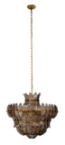 Jamie Young Co. Arcade 10-light Blown Glass Chandelier, Taupe Taupe Glass,Metal, Iron 5arca-chgr