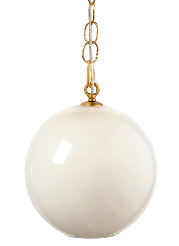 Jamie Young Co. Camber 1-light Blown Glass Pendant, Taupe Taupe Glass,Metal 5camb-peta