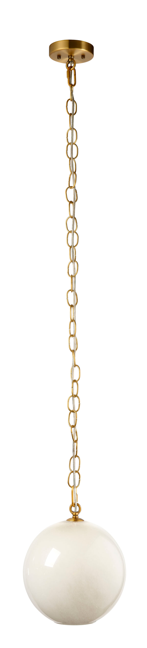 Jamie Young Co. Camber 1-light Blown Glass Pendant, Taupe Taupe Glass,Metal 5camb-peta