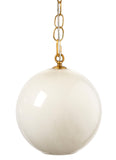 Jamie Young Co. Camber 1-light Blown Glass Pendant, Taupe Taupe Glass,Metal 5camb-peta