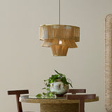 Jamie Young Co. Dimension 1-light Iron And Cotton Chandelier Natural Cotton,Metal 5dime-chna