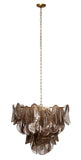 Jamie Young Co. Magnolia 10-light Quartz Glass Chandelier Grey Quartz Glass,Metal, Iron 5magn-chgr