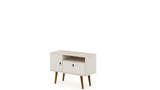 Manhattan Comfort Tribeca Mid-Century Modern TV Stand Off White 5PMC6