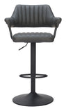 Erret Barstool Gray 110305 Zuo Modern