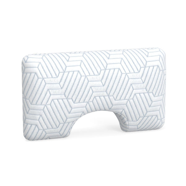 English Elm Fria Cervical Curve Memory Foam Pillow with Phase Change Cooling Cover B047P387681