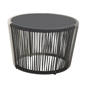 English Elm Ashland 5-Piece Outdoor Conversation Set with UV-Resistant Waterproof Fabric, Rustproof Steel Frame Grey B365P398241