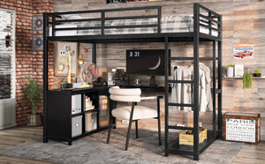 English Elm Twin House Bunk Bed with Slide Storage Stairs and Safety Rails for Kids Rooms W1580S00369